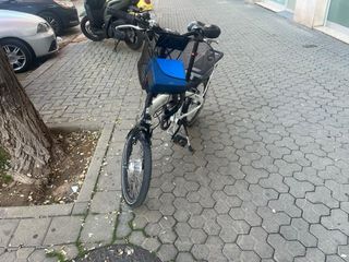 Bicicleta eléctrica plegable