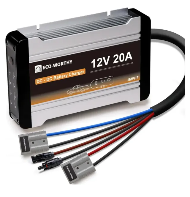 Cargador Batería ECO-WORTHY 12V 20A MPPT