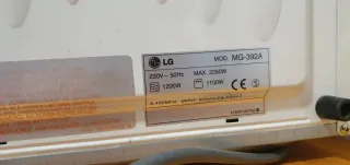 Microondas LG con grill