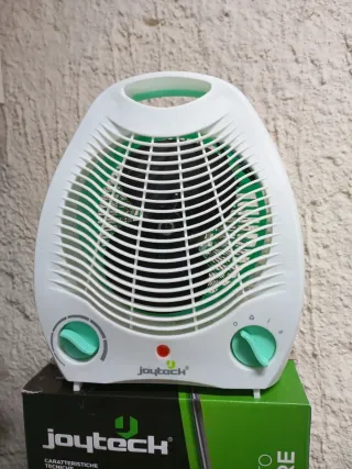Termoventilatore Joytech 2000W Bianco/Verde
