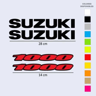 Pegatinas Suzuki 1000