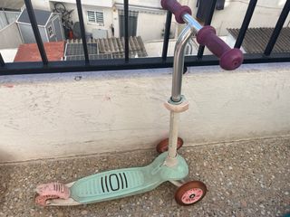 Patinete 3 ruedas niña 3-5 años