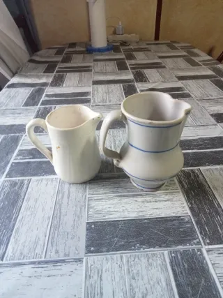 Jarras de porcelana antiguas