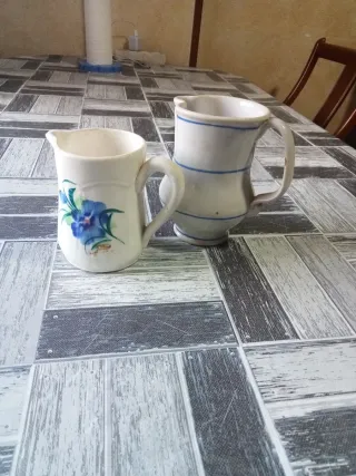 Jarras de porcelana antiguas