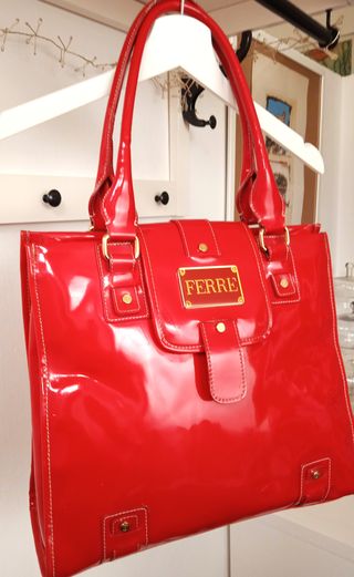 Borsa In Vernice Gianfranco Ferrè Vintage