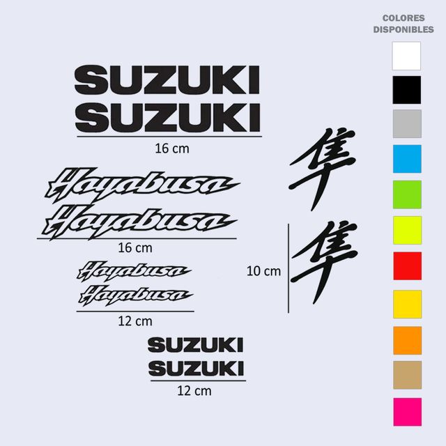 Pegatinas Suzuki Hayabusa