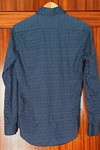 Camisas Massimo Dutti Talla S Azul (c/u)