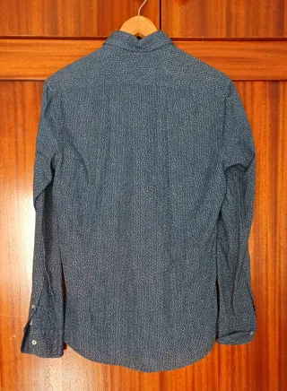 Camisas Massimo Dutti Talla S Azul (c/u)