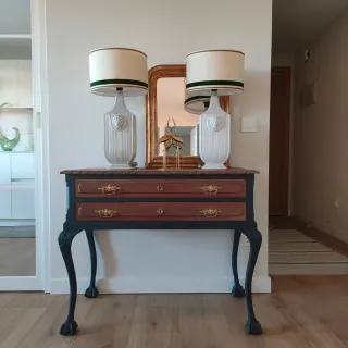 Mesa consola inglesa antigua aparador