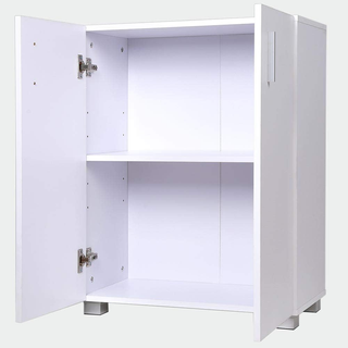 Mobile Madia con Doppia Anta e 2 Ripiani Interni M