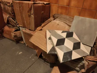 Lote de baldosas decorativas