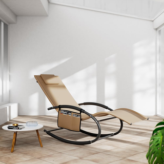 Sedia Sdraio a Dondolo da Giardino, Lettino Prendi