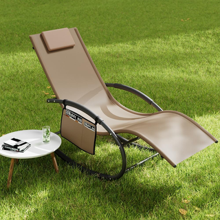 Sedia Sdraio a Dondolo da Giardino, Lettino Prendi