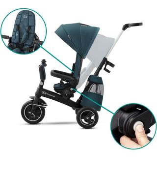 Triciclo 5 en 1 para bebé