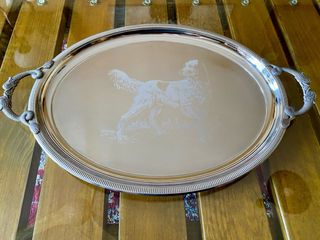 Bandeja Jean Couzon XL Vintage años 40.