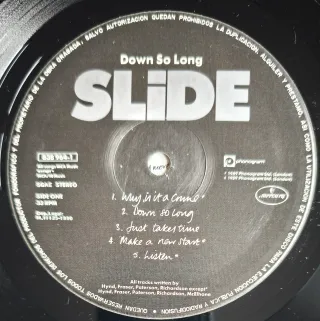 LP Vinilo Slide - Down So Long