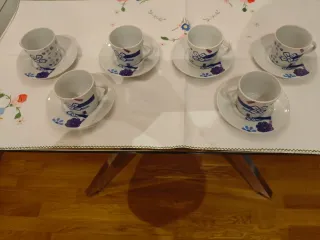 Juego de café Vidal 6 servicios