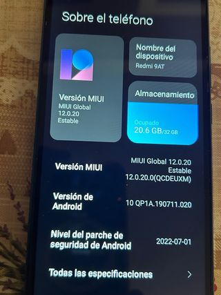 Xiaomi Redmi 9AT 64GB Azul