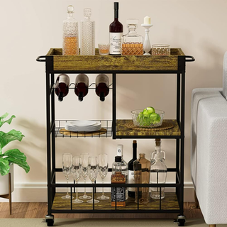 Carrello da Cucina Multiuso Portaoggetti Salvaspaz