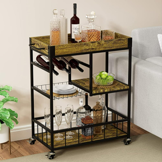 Carrello da Cucina Multiuso Portaoggetti Salvaspaz