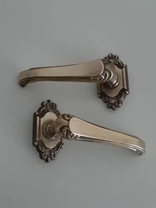 Coppia maniglie porte antiche