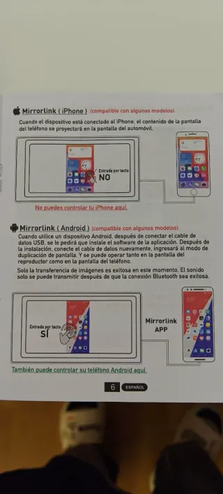 Pantalla,Carplay Auto, 7'