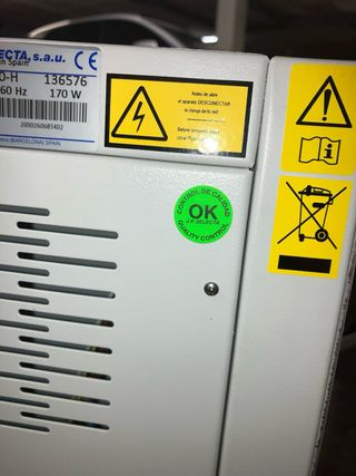 Estufa Bacteriológica y Cultivo incubado.