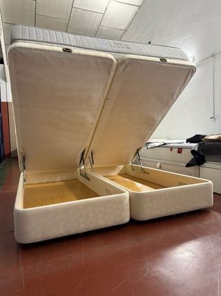 2CANAPES Y COLCHON ESSENCIA EMOTION VISCO 180x200