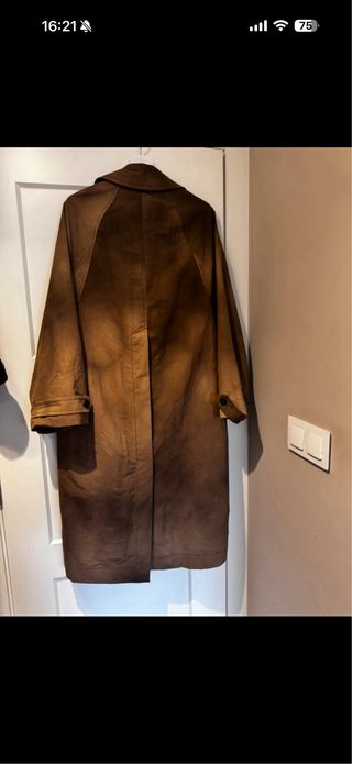 Trench Zara Marrón Nuevo sin etiqueta