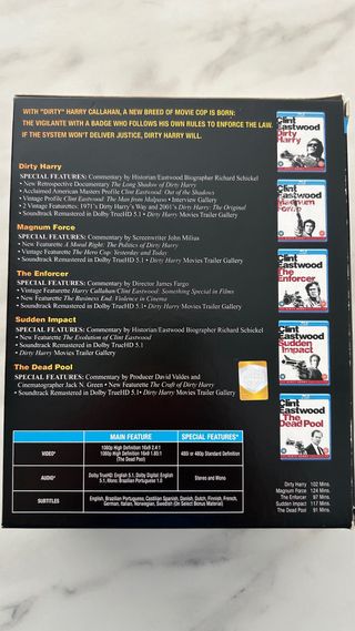 Colección Blu-ray Harry el Sucio
