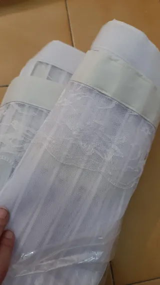 Mosquitera magnética blanca para puerta 210*130