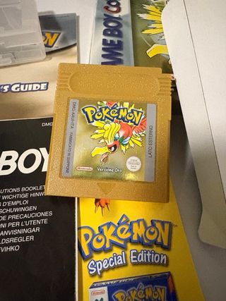 Pokémon Versione Oro - Game Boy - Completo ITA