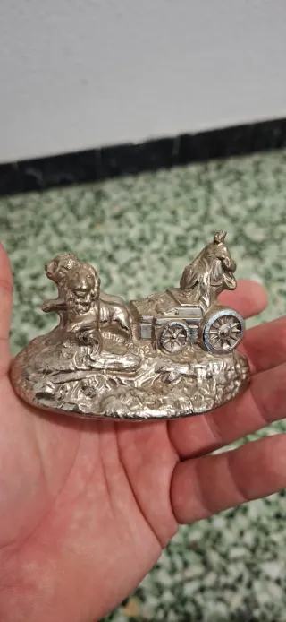 Figura de Bronce Carro de Guerra