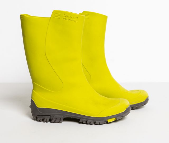 Botas de agua Solognac verdes 33/34