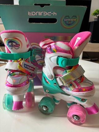 Patines Unicornio Niña Talla Ajustable
