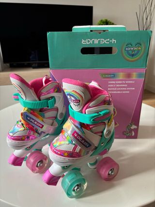 Patines Unicornio Niña Talla Ajustable