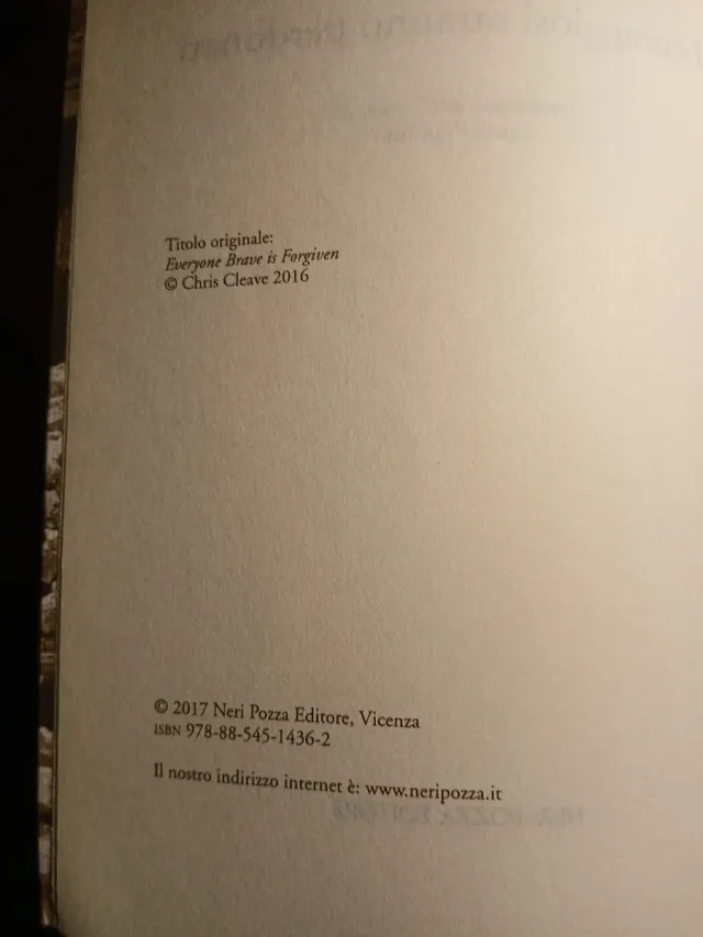 I coraggiosi saranno perdonati