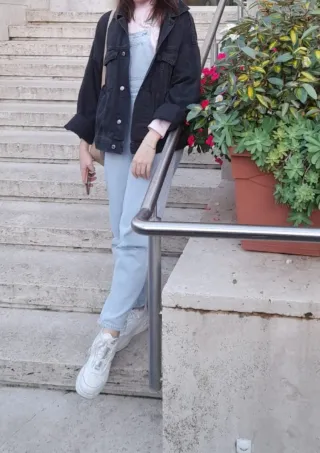 Salopette donna jeans S