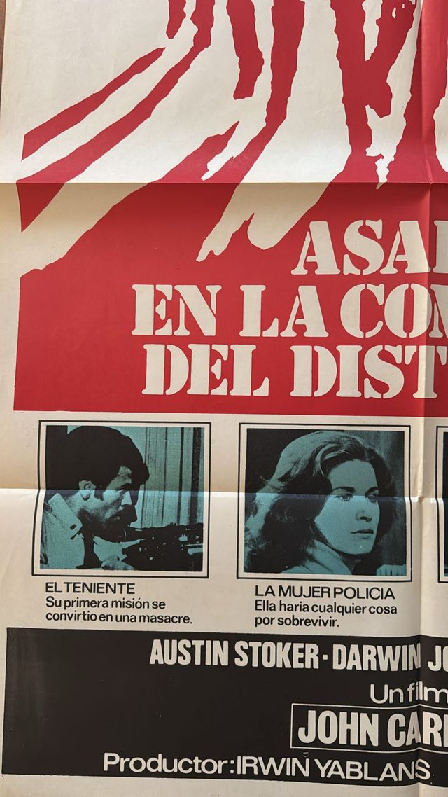 Asalto en la comisaria del distrito 13 - John Carp