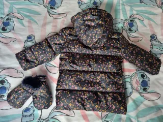 Abrigo y manoplas Zeeman 6-12 meses