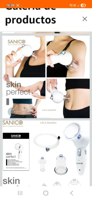 Celulitis Bomba de succión SANICO