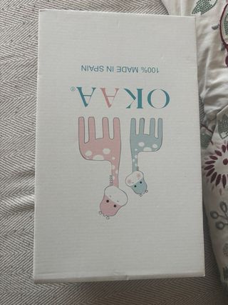 Zapatos OKAA ceremonia/fallera blancos sin estrena