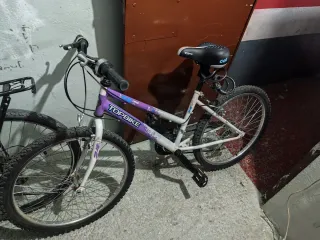Bicicleta TOPBIKE Morada y Blanca