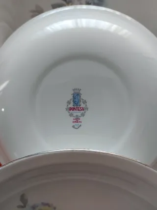 VAJILLA VINTAGE 5 PLATOS HONDOS PONTESA "CHINAMODA