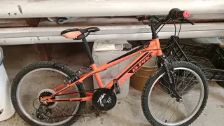 Bicicleta infantil B-PRO JR 20 naranja