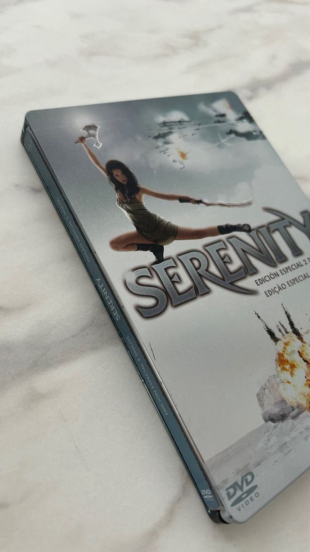 DVD Serenity Edición Especial 2 Discos steelbook