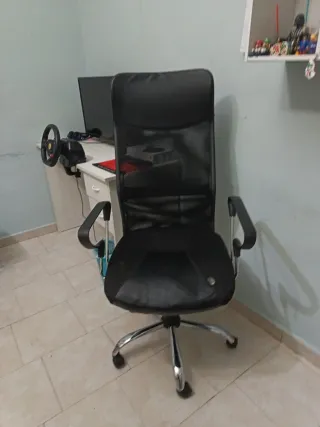 Sedia da ufficio nera