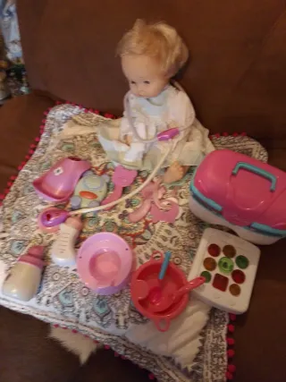 Lote Accesorios Muñeca Bebé