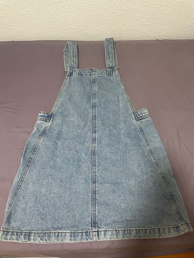 Peto Falda Vaquera Azul