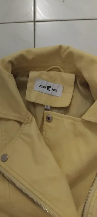 Cazadora amarilla mujer Talla S